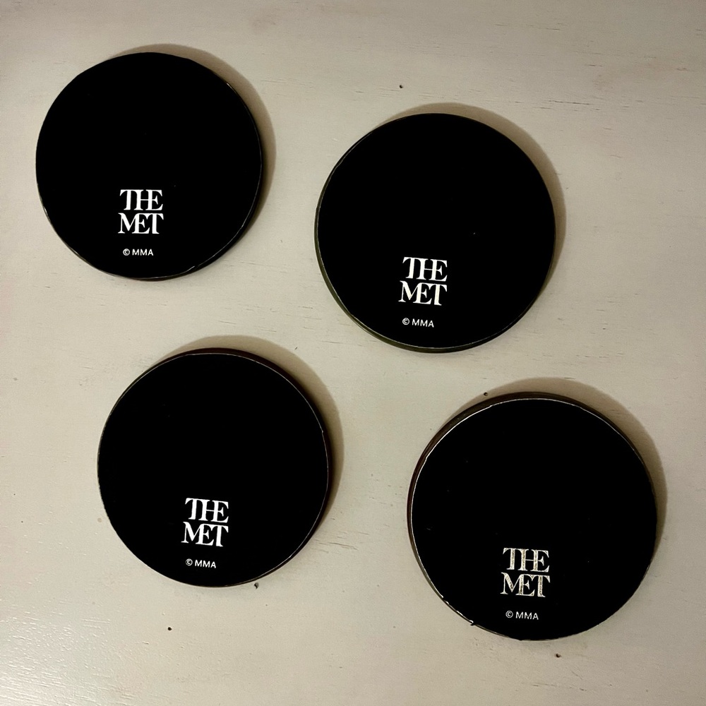 NEW The Met Paul Klee Four Glass Coasters - Picture 4 of 6